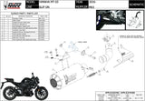 Terminale Di Scarico Non Catalizzato E Senza Omologazione Suono Mk3 Carbonio - Mivv Compatibile Con Yamaha Mt-03 (2016-2024)