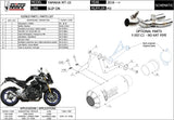 Terminale Di Scarico Con Omologazione Suono Mk3 Carbonio - Mivv Compatibile Con Yamaha Mt-10 (2016-2022)