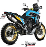 Terminale Di Scarico Con Omologazione Suono Dakar Inox - Mivv Compatibile Con Yamaha Ténéré 700 (2019-2024)