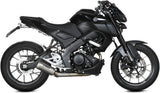 Impianto Di Scarico Completo Non Catalizzato E Senza Omologazione Suono Mk3 Inox - Mivv Compatibile Con Yamaha Mt-125 (2020-2024)