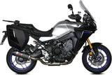 Impianto Di Scarico Completo Catalizzato E Con Omologazione Suono Oval Carbonio Carbonio - Mivv Compatibile Con Yamaha Tracer 9 - Gt (2021-2023)