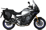 Impianto Di Scarico Completo Catalizzato E Con Omologazione Suono Delta Race Inox Nero Carbonio - Mivv Compatibile Con Yamaha Tracer 9 - Gt (2021-2023)