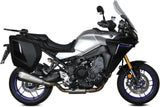 Impianto Di Scarico Completo Non Catalizzato E Con Omologazione Suono Delta Race Inox Carbonio - Mivv Compatibile Con Yamaha Tracer 9 - Gt (2021-2023)