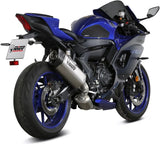 Terminale Di Scarico Catalizzato E Con Omologazione Suono Sr-1 Titanio - Mivv Compatibile Con Yamaha Yzf R7 (2022-2024)