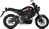 Impianto Di Scarico Completo Non Catalizzato E Senza Omologazione Suono Gp Carbonio Carbonio - Mivv Compatibile Con Yamaha Xsr 125 (2022-2024)