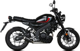 Impianto Di Scarico Completo Non Catalizzato E Senza Omologazione Suono Mk3 Inox Nero - Mivv Compatibile Con Yamaha Xsr 125 (2022-2024)