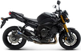 Terminale Di Scarico Con Omologazione Suono Conical Carbonio Coppa Carbonio - Termignoni Compatibile Con Yamaha Fz-8 (2010-2016)