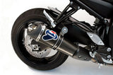 Terminale Di Scarico Con Omologazione Suono Conical Carbonio Coppa Carbonio - Termignoni Compatibile Con Yamaha Fz-8 (2010-2016)