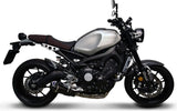 Impianto Di Scarico Completo Catalizzato E Senza Omologazione Suono Relevance Carbonio Coppa Carbonio - Termignoni Compatibile Con Yamaha Xsr 900 (2014-2020)