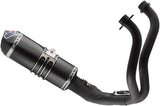 Impianto Di Scarico Completo Catalizzato E Senza Omologazione Suono Relevance Carbonio Black Coppa Carbonio - Termignoni Compatibile Con Yamaha Xsr 700 (2014-2020)