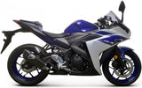 Terminale Di Scarico Senza Omologazione Suono Force Carbonio Coppa Carbonio - Termignoni Compatibile Con Yamaha Yzf-R3 (2015-2020)