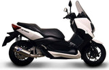 Terminale Di Scarico Senza Omologazione Suono Relevance Acciaio Inox Coppa Carbonio - Termignoni Compatibile Con Yamaha X-Max 250 (2009-2020)