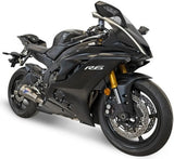 Terminale Di Scarico Senza Omologazione Suono Relevance Titanio Coppa Carbonio - Termignoni Compatibile Con Yamaha Yzf-R6 (2006-2023)