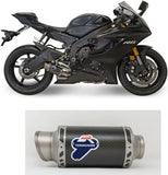 Terminale Di Scarico Senza Omologazione Suono Gp Carbonio - Termignoni Compatibile Con Yamaha Yzf-R6 (2006-2023)