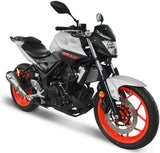 Terminale Di Scarico Senza Omologazione Suono Relevance Titanio Coppa Carbonio - Termignoni Compatibile Con Yamaha Mt-3 (2015-2020)