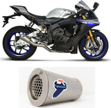 Terminale Di Scarico Senza Omologazione Suono Gp2R-R Acciaio Inox - Termignoni Compatibile Con Yamaha R1 - M (2015-2020)