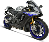 Terminale Di Scarico Senza Omologazione Suono Gp2R-R Acciaio Inox - Termignoni Compatibile Con Yamaha R1 - M (2015-2020)