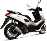 Terminale Di Scarico Senza Omologazione Suono Relevance Titanio Coppa Carbonio - Termignoni Compatibile Con Yamaha N-Max 125 (2017-2020)