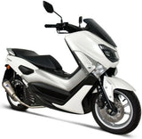 Impianto Di Scarico Completo Non Catalizzato E Senza Omologazione Suono Relevance Titanio Coppa Carbonio - Termignoni Compatibile Con Yamaha N-Max 155 (2017-2020)