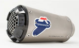 Terminale Di Scarico Senza Omologazione Suono Gp2R-Rht Titanio Coppa Alluminio - Termignoni Compatibile Con Yamaha N-Max 125 (2017-2020)
