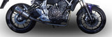 Impianto Di Scarico Completo Catalizzato E Con Omologazione Suono Gpe Anniversary Titanio - Gpr Compatibile Con Yamaha Mt-07 (2014-2016)