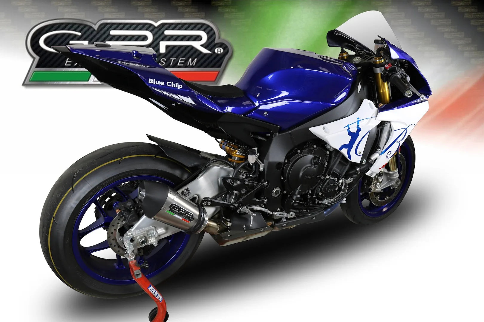 Terminale Di Scarico Senza Omologazione Suono Gpe Anniversary Titanio - Gpr Compatibile Con Yamaha Yzf-R1 - M 1000 (2015-2016)