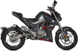 Complete Catalytic Exhaust System With Sound Certification Gp Steel Black - Mivv Compatible With Zontes Zt 125 U (2021-2024)