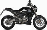 Impianto Di Scarico Completo Non Catalizzato E Senza Omologazione Suono X-M1 Inox Nero - Mivv Compatibile Con Zontes Zt 125 G1 (2021-2024)
