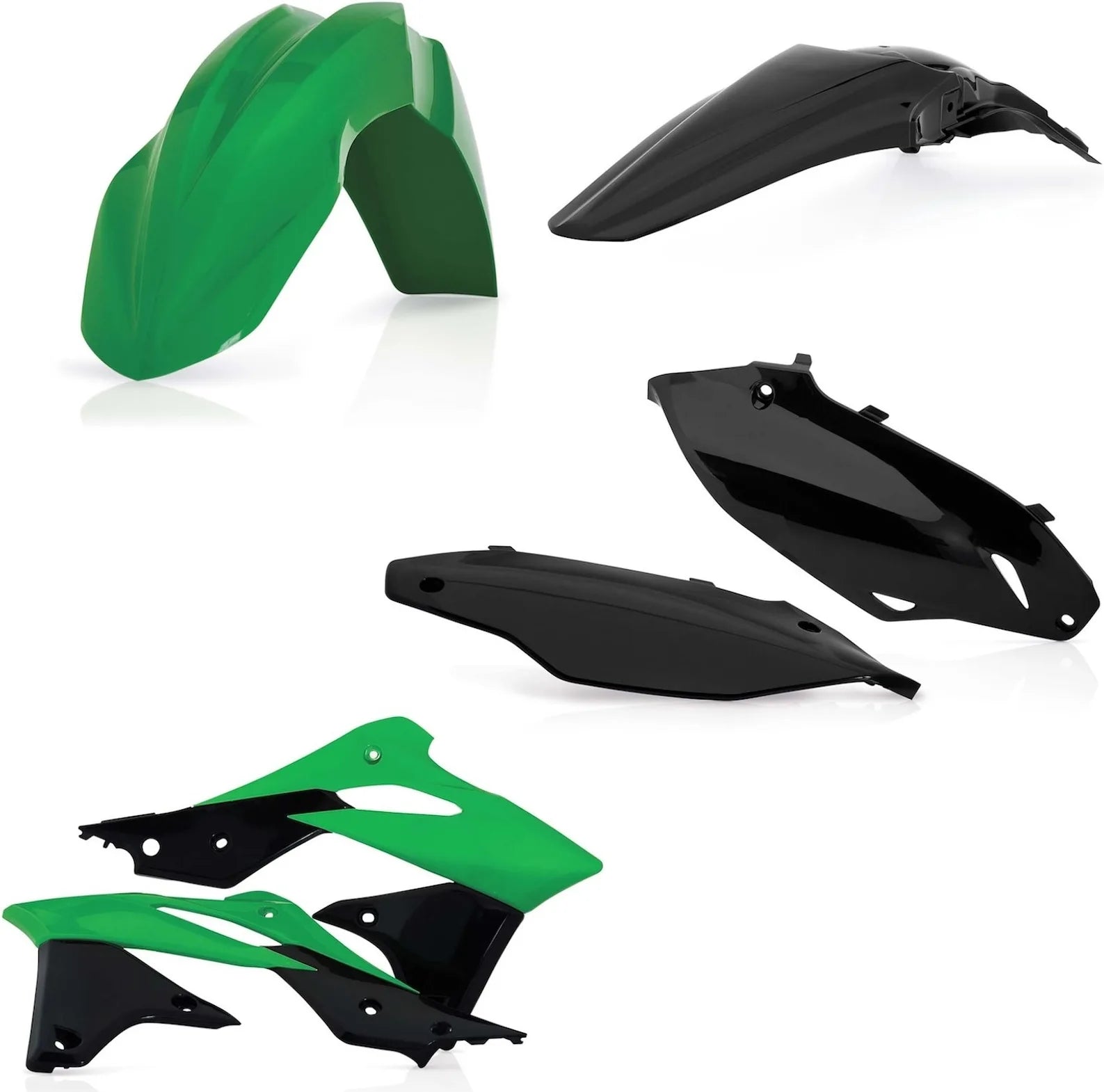Kit Plastiche - Acerbis Compatibile Con Kawasaki Kx 250 F (2013-2016)