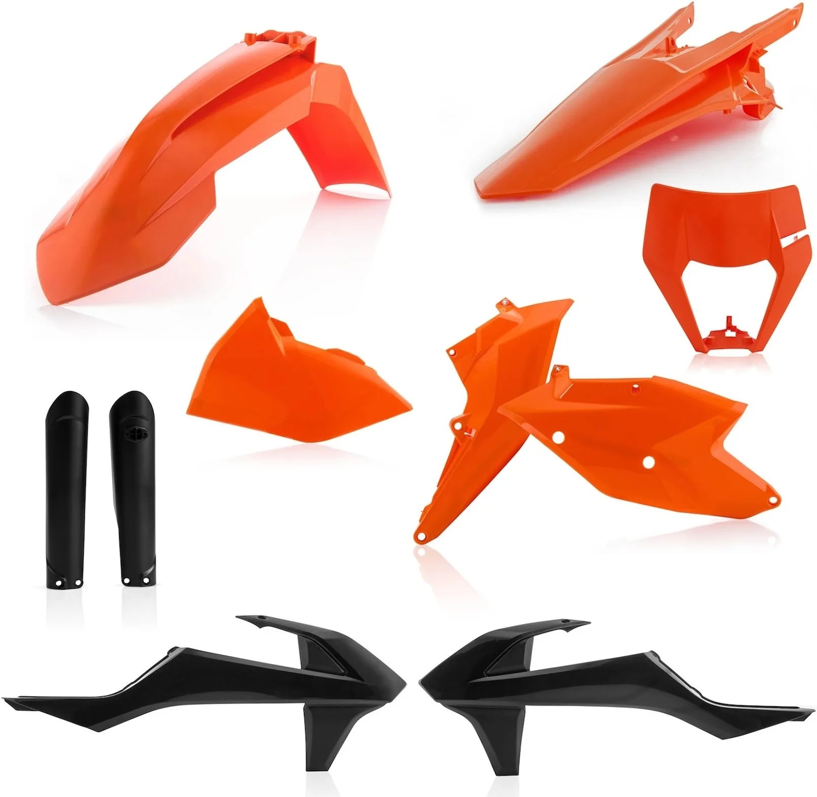 Kit Completo Plastiche - Acerbis Compatibile Con Ktm 250 Xc-W Tpi (2019)