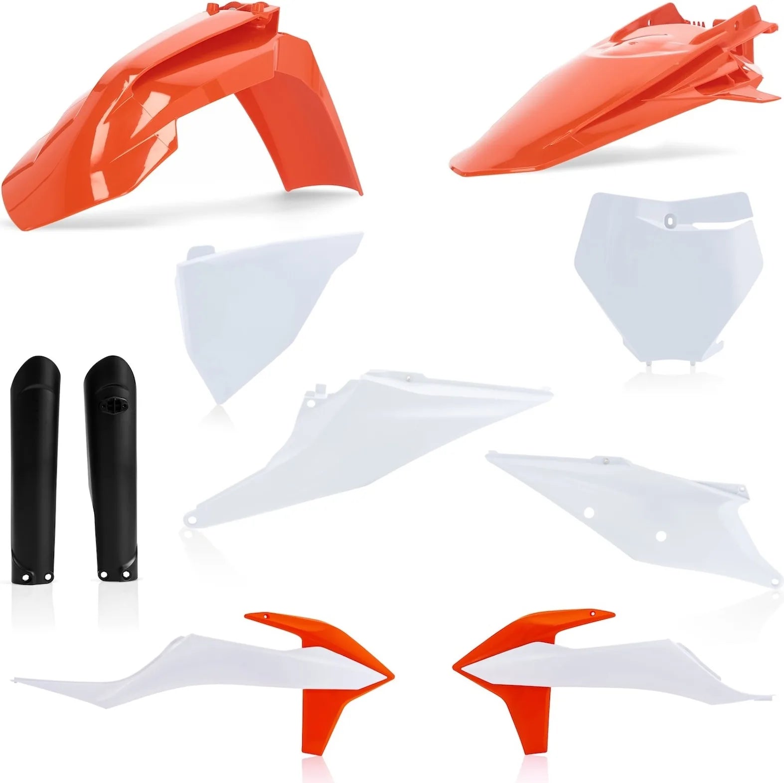 Kit Completo Plastiche - Acerbis Compatibile Con Ktm 250 Sx (2019-2022)