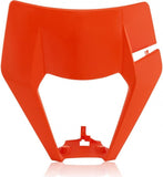 Headlight Mask - Acerbis Compatible With Ktm 250 Xc-W Tpi (2019)