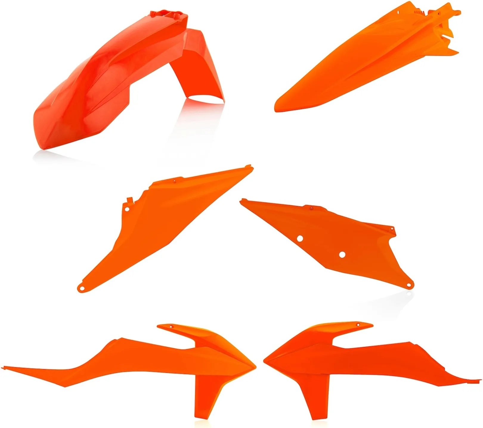 Kit Plastiche - Acerbis Compatibile Con Ktm 500 Xcf-W (2020-2022)