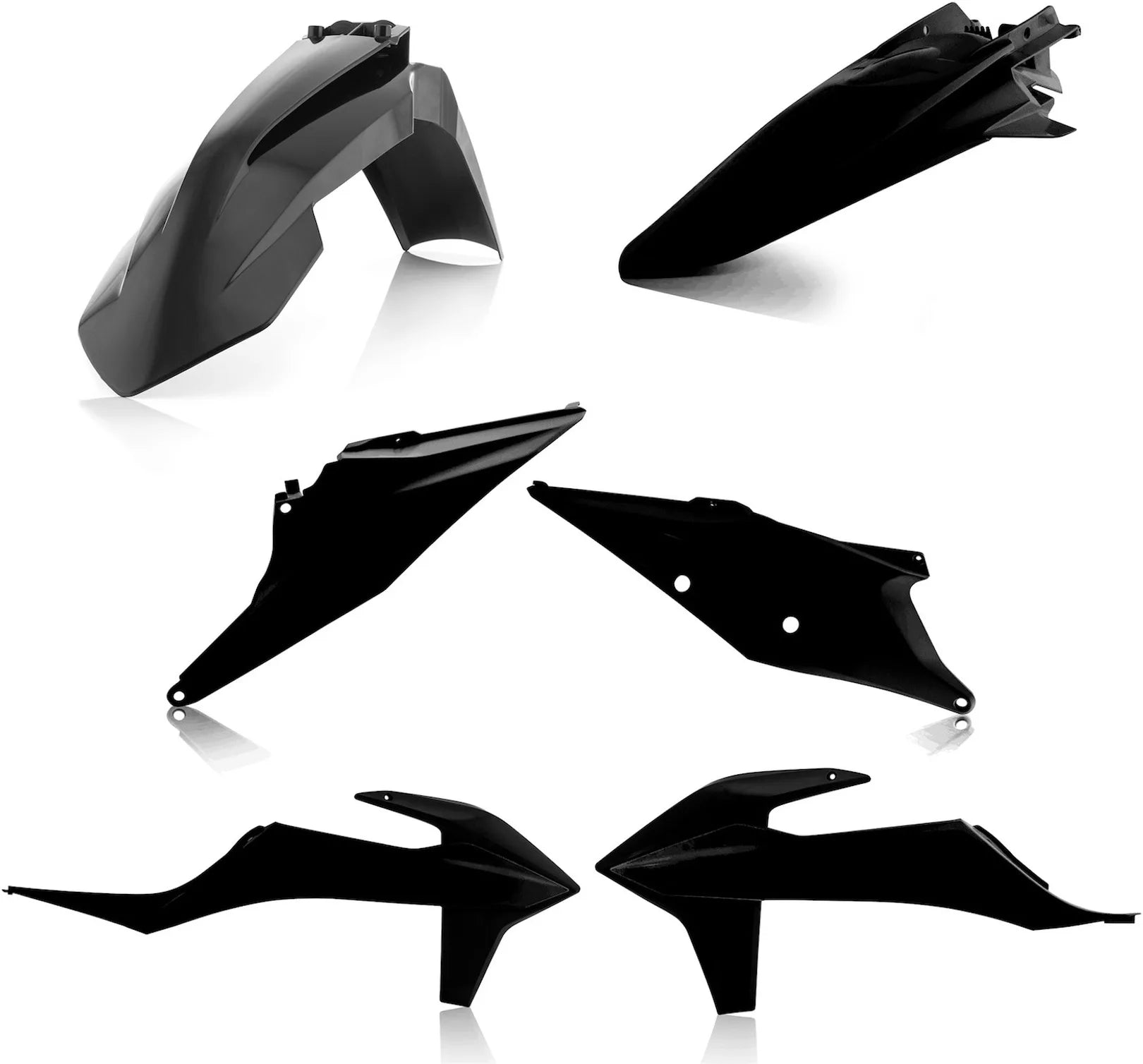 Kit Plastiche - Acerbis Compatibile Con Ktm 500 Xcf-W (2020-2022)