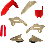 Kit Completo Plastiche - Acerbis Compatibile Con Honda Crf 250 R (2022-2024)