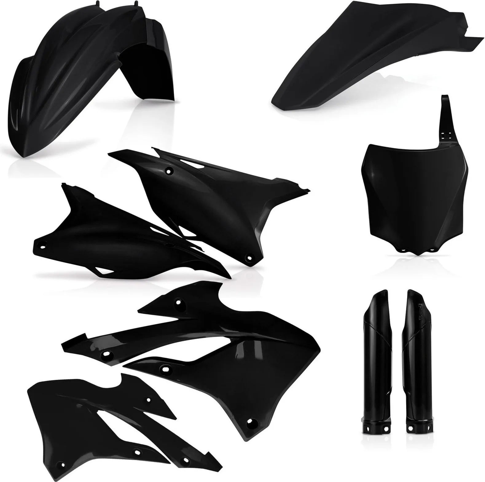 Kit Completo Plastiche - Acerbis Compatibile Con Kawasaki Kx 112 (2022-2024)