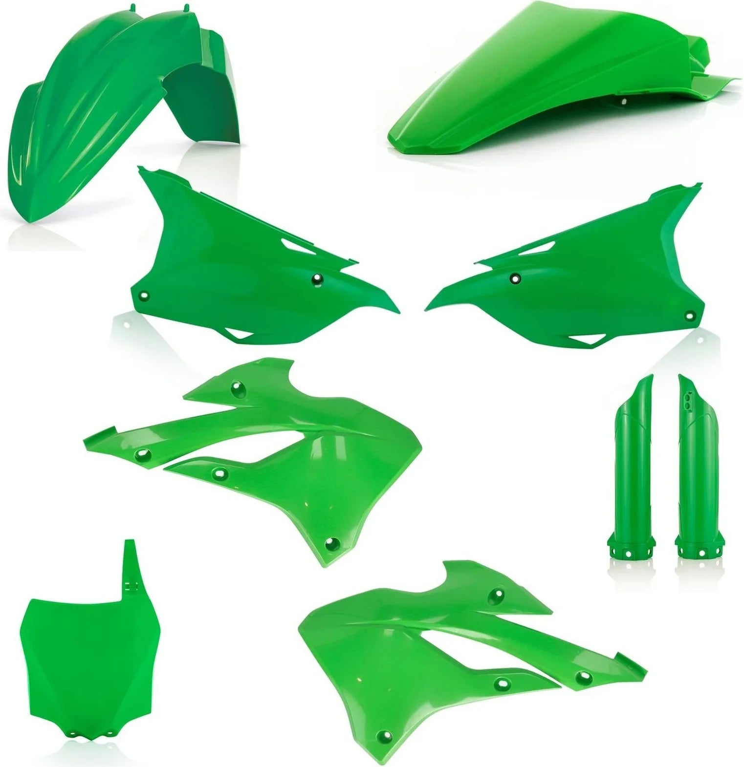 Kit Completo Plastiche - Acerbis Compatibile Con Kawasaki Kx 112 (2022-2024)
