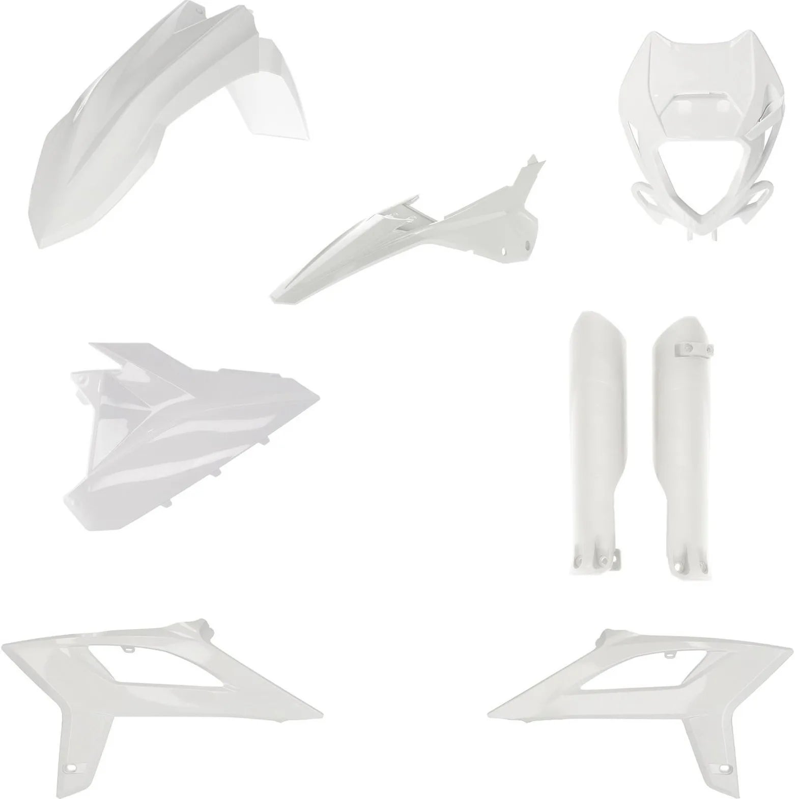 Kit Completo Plastiche - Acerbis Compatibile Con Beta Rr 250 Racing 2T (2020-2022)