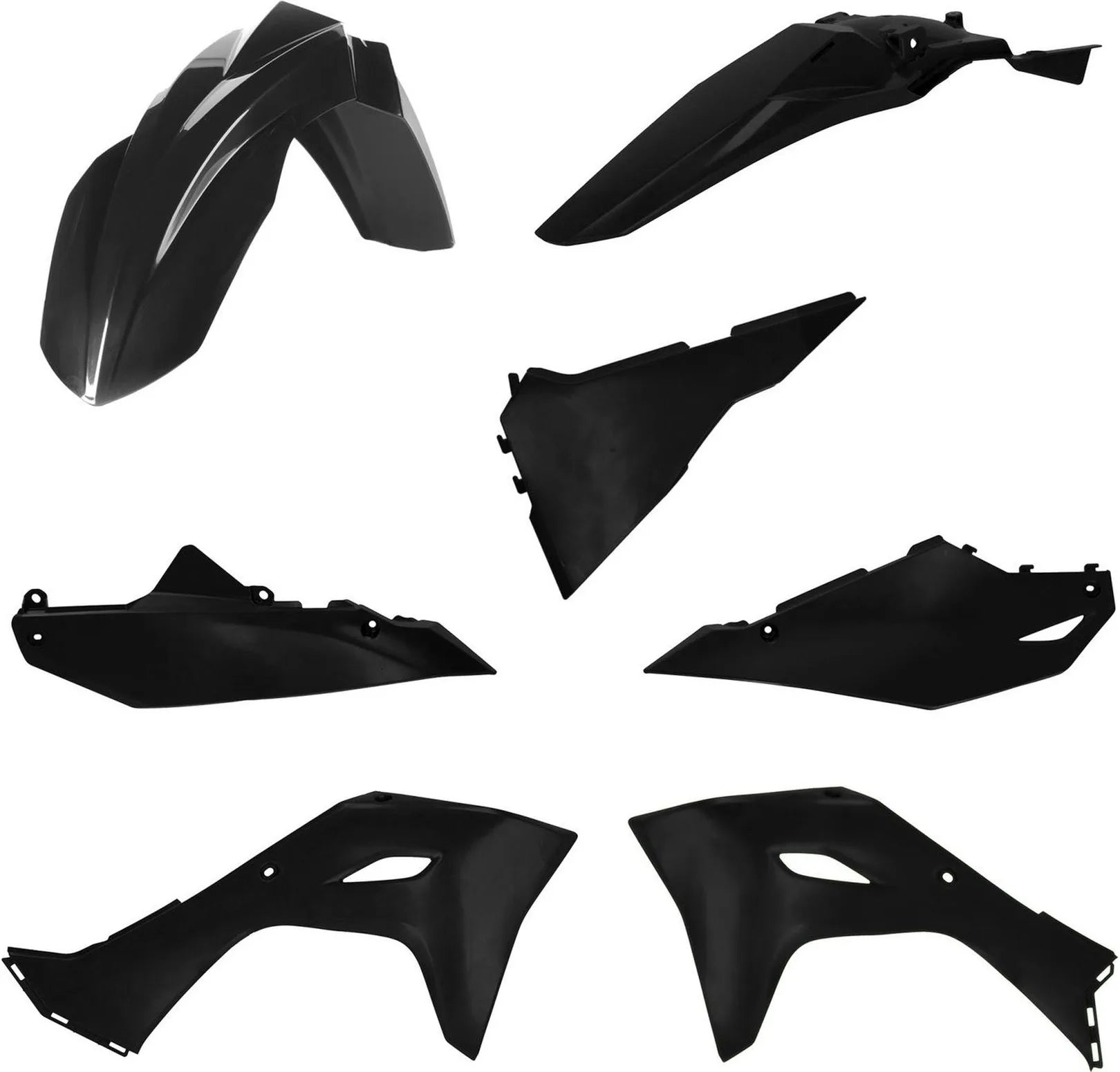 Kit Plastiche - Acerbis Compatibile Con Kawasaki Kx 250 (2025)