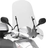 Transparent Wind-Screen 102A - Givi Compatible With Yamaha Cignus X 125 (2007-2015)