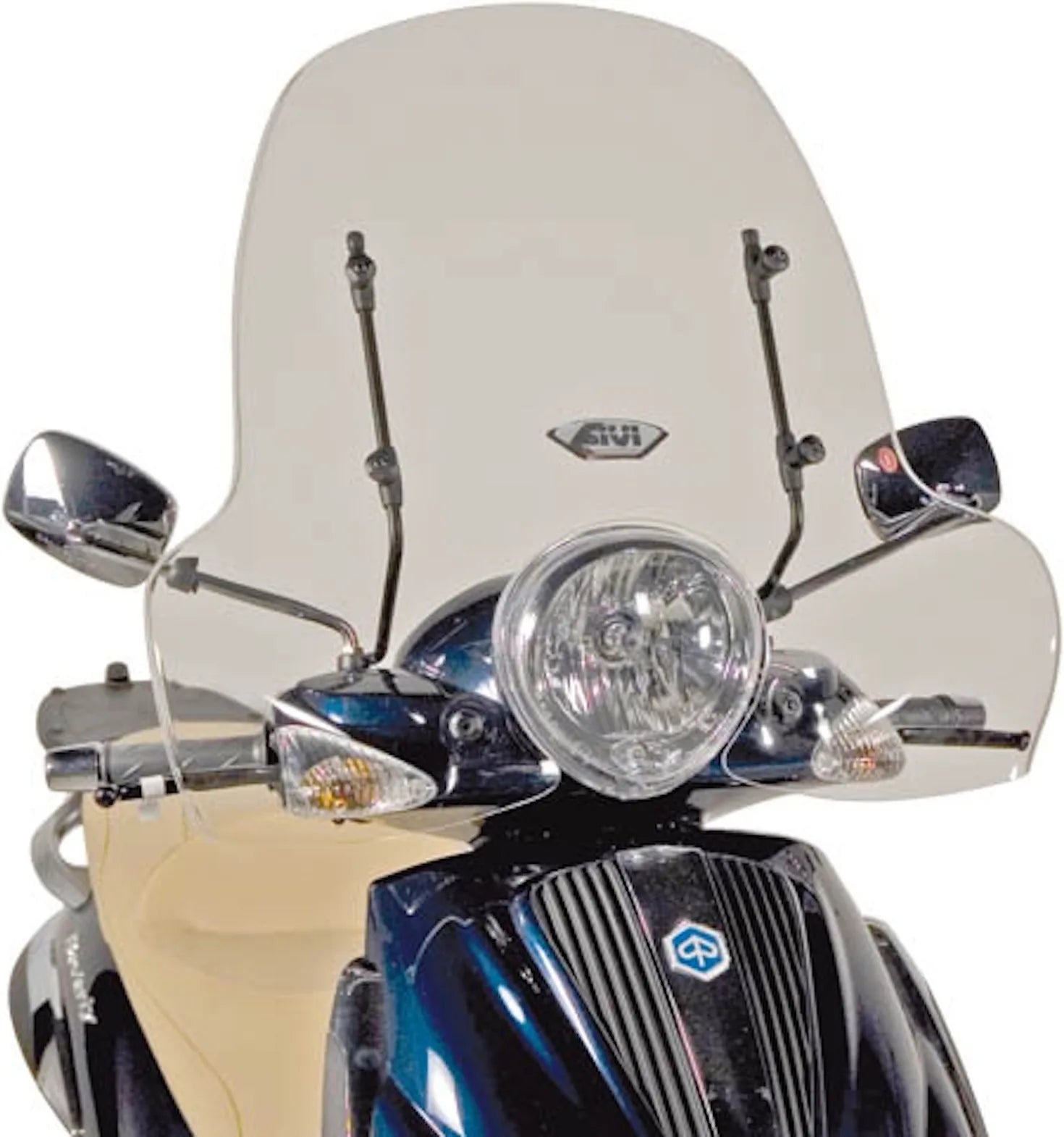 Parabrezza Trasparente 103A - Givi Compatibile Con Piaggio Beverly 500 (2003-2007)