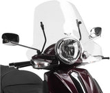 Transparent Wind-Screen 106A - Givi Compatible With Piaggio Beverly Tourer 300 - 400 (2008-2010)