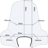 Parabrezza Trasparente - Givi Compatibile Con Askoll Es1-Es2-Es3 (2019-2024)