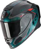 Casco Integrale Per Moto Scorpion Exo Exo-R1 Evo Carbon Air Carbon Fiber Nero Verde Propel Taglia Xs