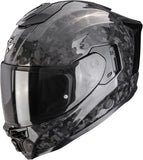Casco Integrale Per Moto Scorpion Exo Exo-1500 Carbon Air Carbon Fiber Nero Onyx Taglia S
