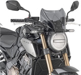Cupolino Fumé - Givi Compatibile Con Honda Cb 650 R (2019-2020)