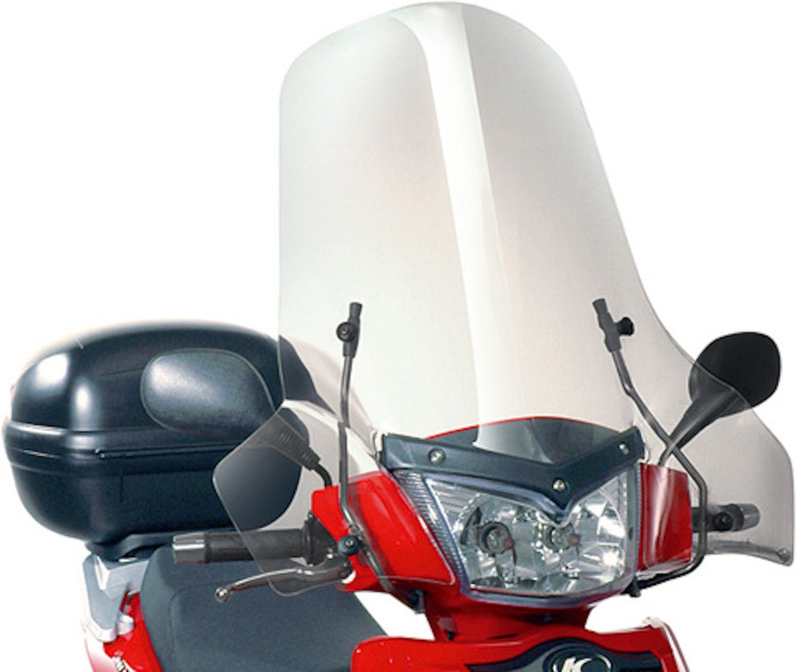 Wind-Screen - Kappa Moto Compatible With Kymco People S 50 - 125 - 200 (2005-2015)