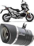 Exhaust Tip Without Sound Certification Lv Pro Carbon Fiber Carbon Fiber End Cap - Leovince Compatible With Honda Forza 750 (2021-2024)