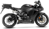 Terminale Di Scarico Senza Omologazione Suono Lv One Evo Acciaio Nero Fondello Carbonio - Leovince Compatibile Con Honda Cbr 600 Rr (2024-2026)
