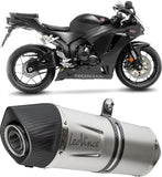 Terminale Di Scarico Senza Omologazione Suono Lv One Evo Acciaio Fondello Carbonio - Leovince Compatibile Con Honda Cbr 600 Rr (2024-2026)